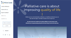 Desktop Screenshot of pallium.ca